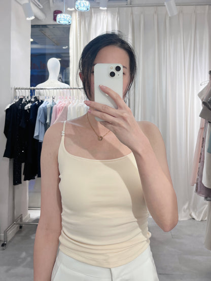 可調帶珍珠棉質Bra Top (訂貨7-14天)